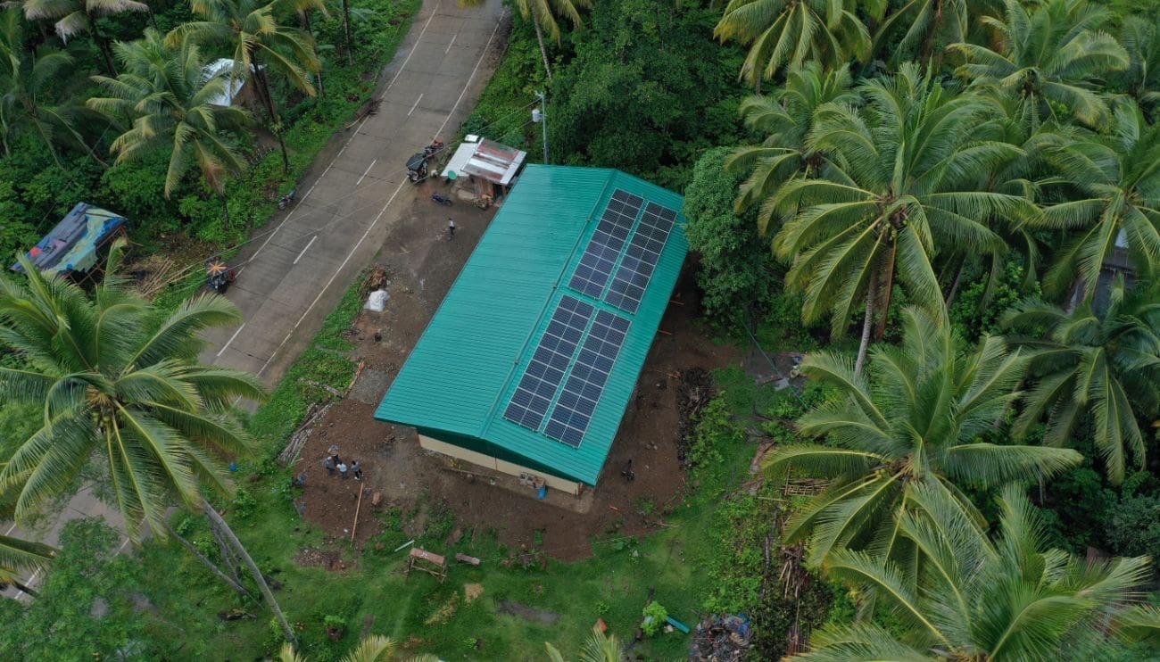 Énergie solaire dans une plantation de café aux Philippines - RA-ESG